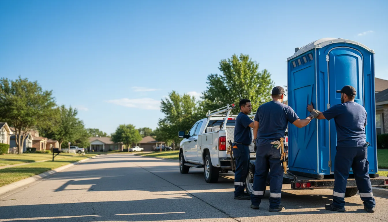 Portable Toilet Rental in Colfax, NC near me